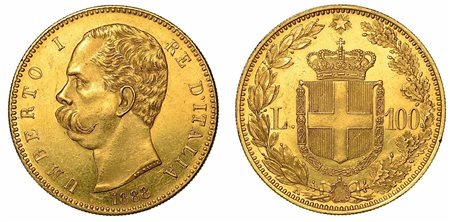 REGNO D'ITALIA. Umberto I di Savoia, 1878-1900., 100 Lire 1888.