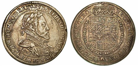 AUSTRIA Rudolf II, 1576-1612., Thaler 1603.