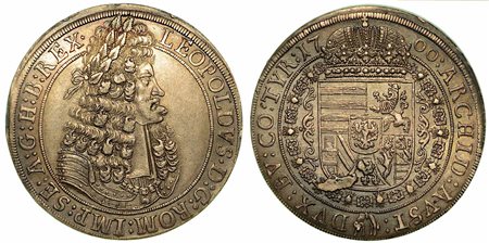 AUSTRIA. Leopold I, 1657-1705., Thaler 1700.