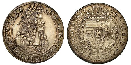 AUSTRIA. Leopold I, 1657–1705., Thaler 1704.