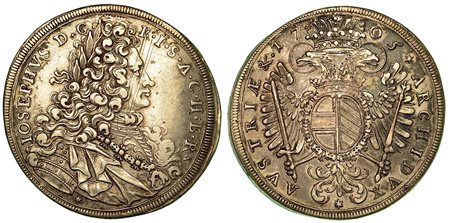 AUSTRIA. Joseph I, 1705-1711., Thaler 1705.