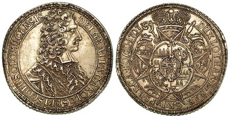 AUSTRIA - OLMUTZ. Karl III, 1695-1711., Thaler 1707.