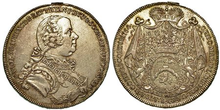 AUSTRIA - BATTHYANI. Karl, 1761-1772., Thaler 1764.