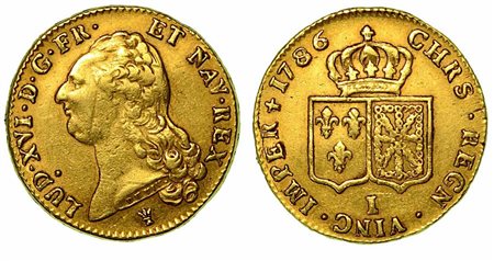 FRANCIA. Louis XVI, 1774-1793., Double Louis d'or 1786.