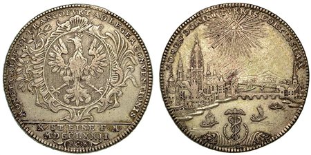 GERMANIA - FRANKFURT AM MAIN. Free City., Thaler 1772.