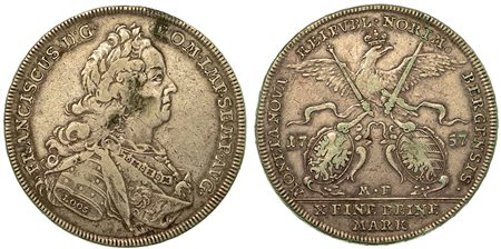 GERMANIA - NURNBERG., Free City Thaler 1757.