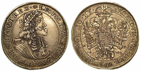 UNGHERIA. Leopold I, 1657-1705., Thaler 1682.