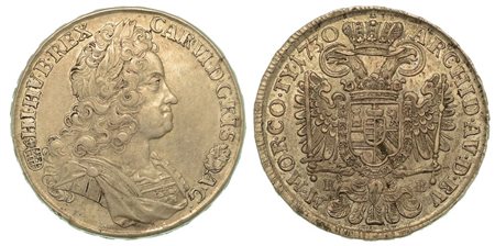 UNGHERIA. Karl VI, 1711-1740., Thaler 1730.