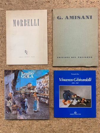 PITTURA DELL'OTTOCENTO E PRIMO NOVECENTO - Lotto unico di 4 cataloghi