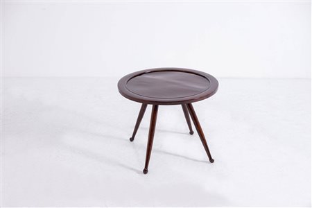 OSVALDO BORSANI. Wooden coffee table. 1950s