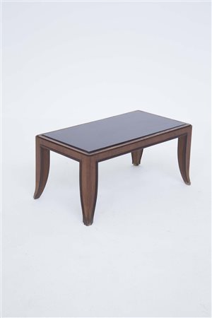 GIO PONTI (Attr.). Wooden coffee table. 1950s