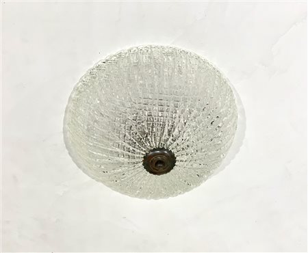 VENINI. Murano Glass ceiling lamp. 1930s