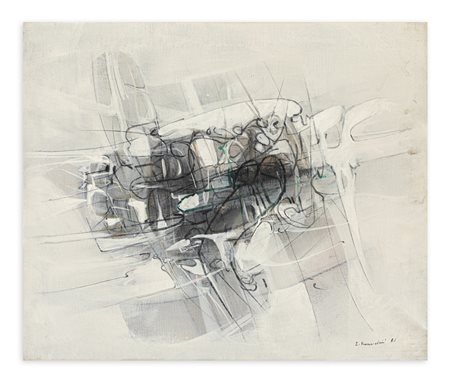 EDOARDO FRANCESCHINI (1928-2006) - Senza Titolo, 1960