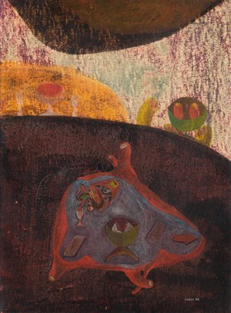 EMILIO TADINI (1927-2002) - Senza Titolo, 1959