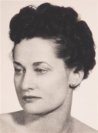 Man Ray (1890-1976)  - Senza titolo (Ritratto di donna), years 1930/1940