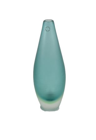 Venini, Murano VASO INCISO vetro inciso, h cm 30,5 etichetta Venini, Murano...