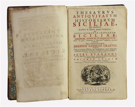 THESAURUS ANTIQUITATUM ET HISTORIARUM SICILIAE Joannes Georgii Graevii,...