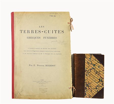 LES TERRES-CUITES GRECQUES FUNEBRES PAR E. PROSPER BIARDOT Edizione...