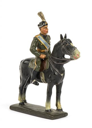 Mussolini a cavallo