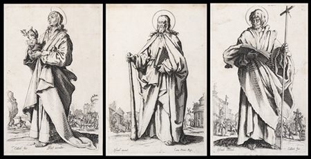 Jacques Callot San Giovanni Evangelista; San Giacomo minore; San Filippo, dalla