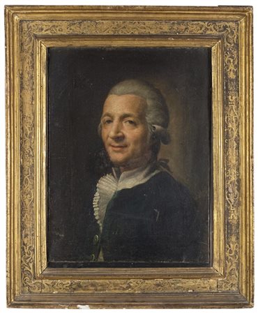 Francesco Clemenson Ritratto virile di tre quarti
Olio su tela, cm 48x36,5
Firma