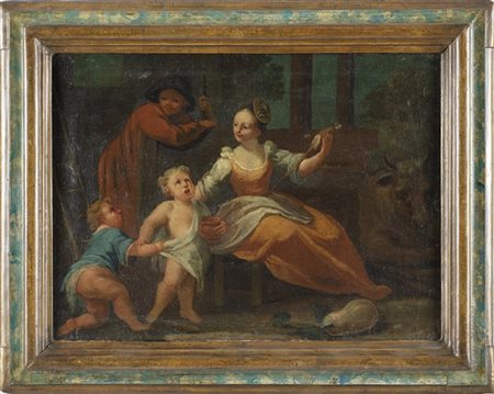 Scuola emiliana del secolo XVIII

Scene di vita popolare
Cinque dipinti ad olio