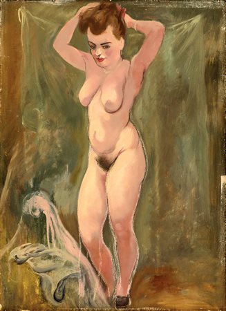 GEORGE GROSZ, Nudo di Eva Grosz