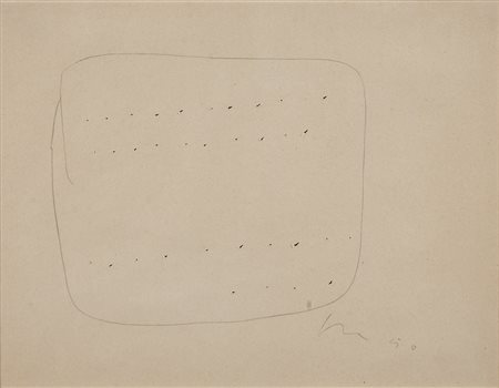 LUCIO FONTANA (1899-1968) <br>Concetto spaziale 