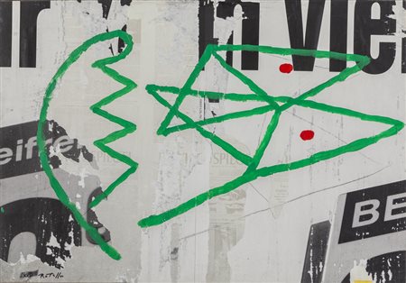 MIMMO ROTELLA (1918-2006) <br>Vie segrete 