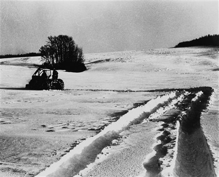 (rif.) Dennis Oppenheim - Stampa della performance di Dennis Oppenheim, Time Pocket 1968 da autore ignoto 