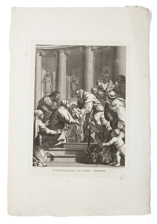 EREDI BENEDETTO (1750 - 1812) - Purificazione di Maria Vergine. .