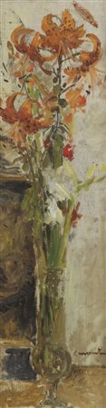 MONTI CESARE (1891 - 1959) - Natura morta di fiori. .