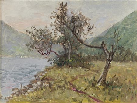 FIESSI  ANGELO (1891 - 1977) - Paesaggio.