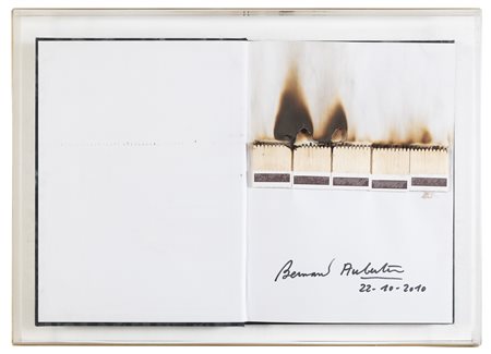 BERNARD AUBERTIN, Il fuoco e il rosso Dessin de feu, 2010