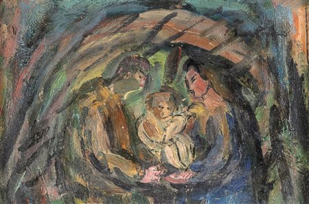 LUIGI BARTOLINI, La sacra famiglia, 1961