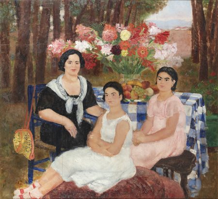 ARTURO DAZZI, Famiglia Biancale, 1933