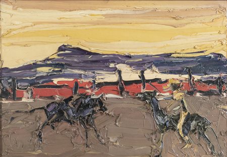 CARLO CAROLI, Corrida, 1970 ca.