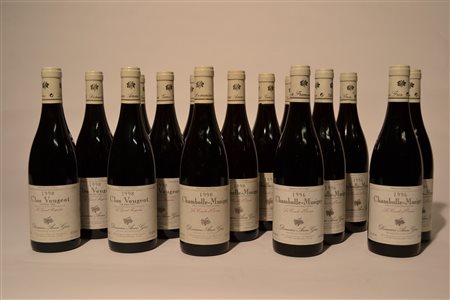 Selezione Domaine A. GrosClos Vougeot Grand Cru 1998 - 6 btChambolle-Musigny...