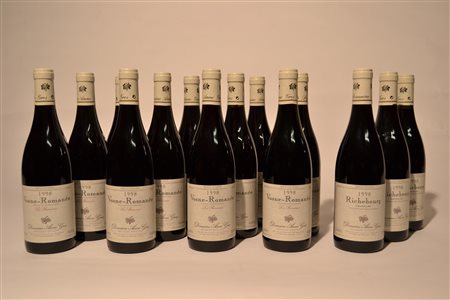 Selezione Domaine A. Gros 1998Richebourg Grand Cru - 3 btVosne-Romanee Les...