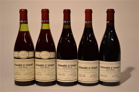 Romanee St. Vivant Grand Cru Domaine de la Romanee-Conti1996 - 1 bt1990 - 1...