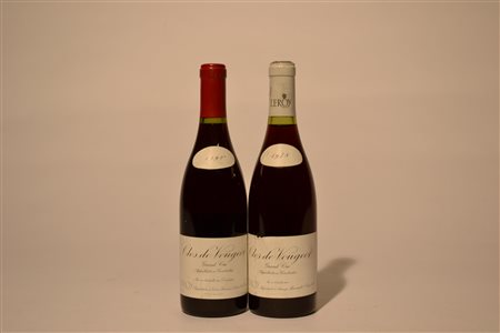 Clos de Vougeot Grand Cru Domaine Leroy1992 - 1 bt1978 - 1 bt (negociant)2 btD