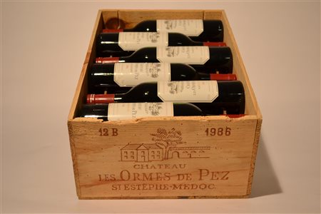 Chateau Le Ormes de Pez 198612 bt - cslE&nbsp;