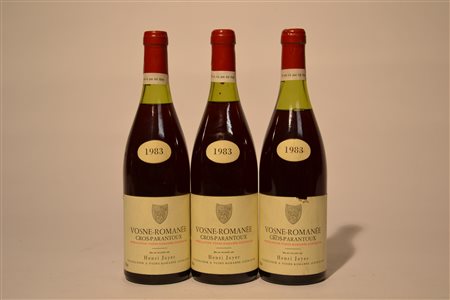 Vosne-Romanee Cros-Parantoux Domaine H. Jayer 19833 btE&nbsp;