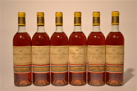 Chateau D&rsquo;Yquem 19736 btDEtichette e capsule danneggiate&nbsp;