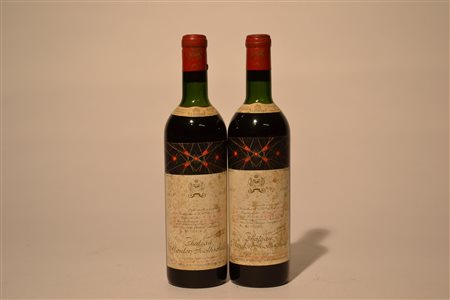 Chateau Mouton Rothschild 19592 btDEtichette danneggiate&nbsp;