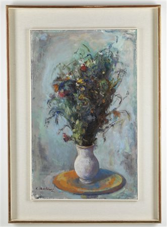 BARBIERI CONTARDO (1900 - 1966) - Vaso con fiori.