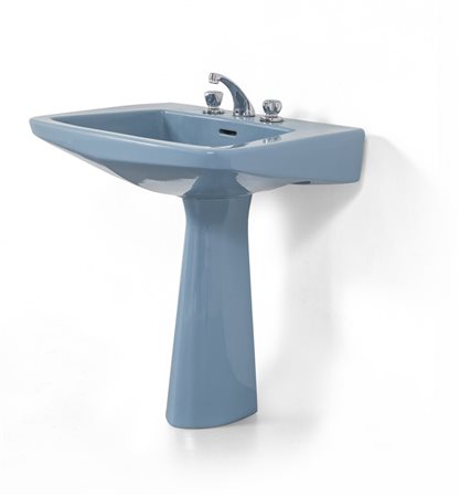 GIO PONTI <br>Un lavabo "Ponlav"per IDEAL 