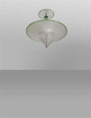  MURANO, anni "30. 	 <br>Una lampada da soffitto 