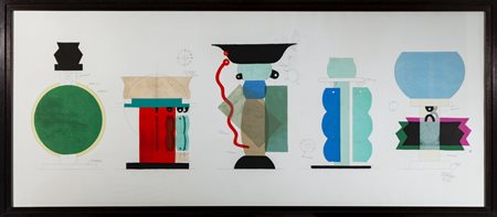 ETTORE SOTTSASS <br>Un pannello decorativo 