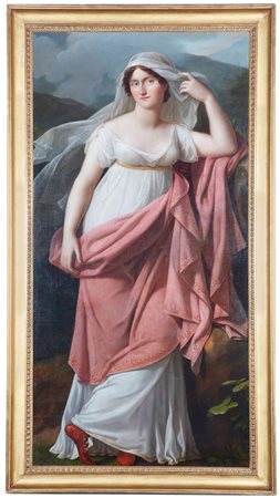 Marie-Guilhemine Benoist (1768 Parigi-1862 Parigi), Ritratto della cantante...